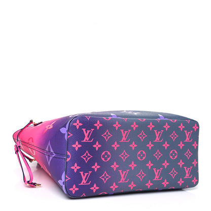 Louis Vuitton Monogram Giant Spring In The City Neverfull MM Midnight Fuchsia 5 of 10