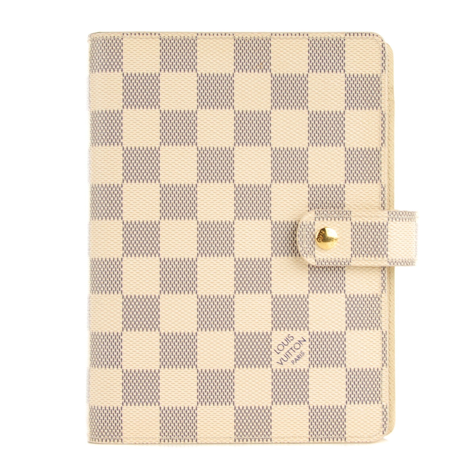 Louis Vuitton Damier Azur Medium Ring Agenda Cover 2 of 14