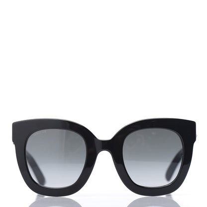 Gucci Round Frame Star Sunglasses GG0208S Black 2 of 8