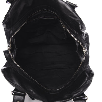 Balenciaga Agneau Giant 21 Silver Hardware Mid Day Black 5 of 10