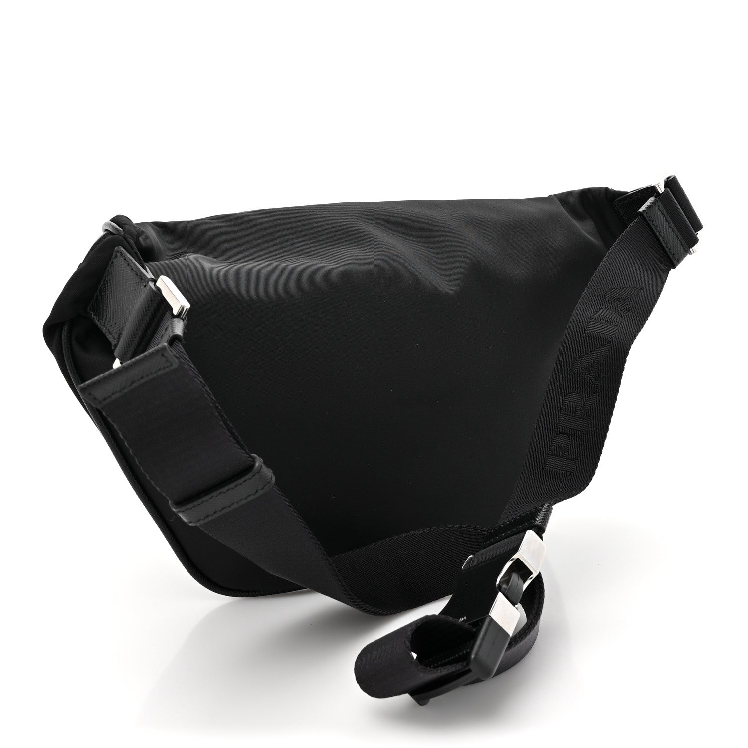 Prada Re-Nylon Saffiano Belt Bag Black 3 of 10