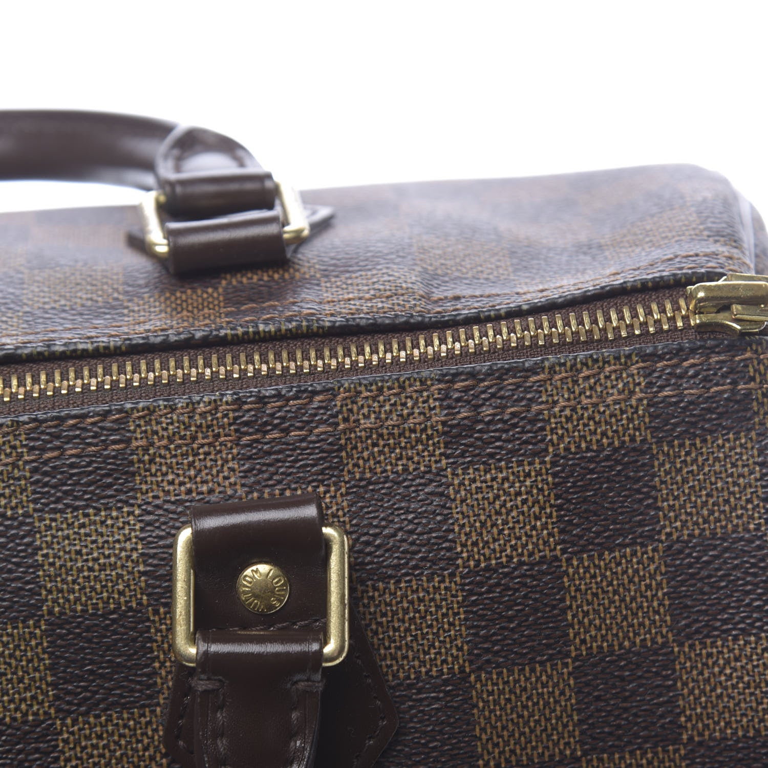 Louis Vuitton Damier Ebene Speedy 30 23 of 27