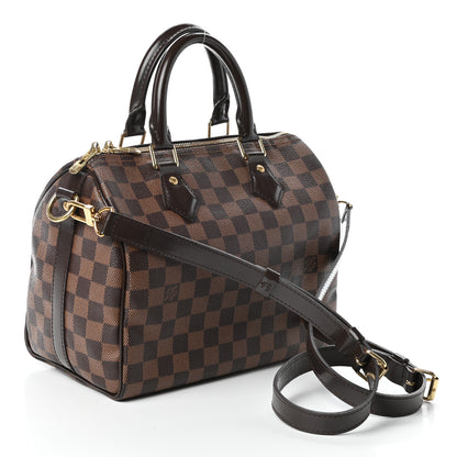 Louis Vuitton Damier Ebene Speedy Bandouliere 25 3 of 9