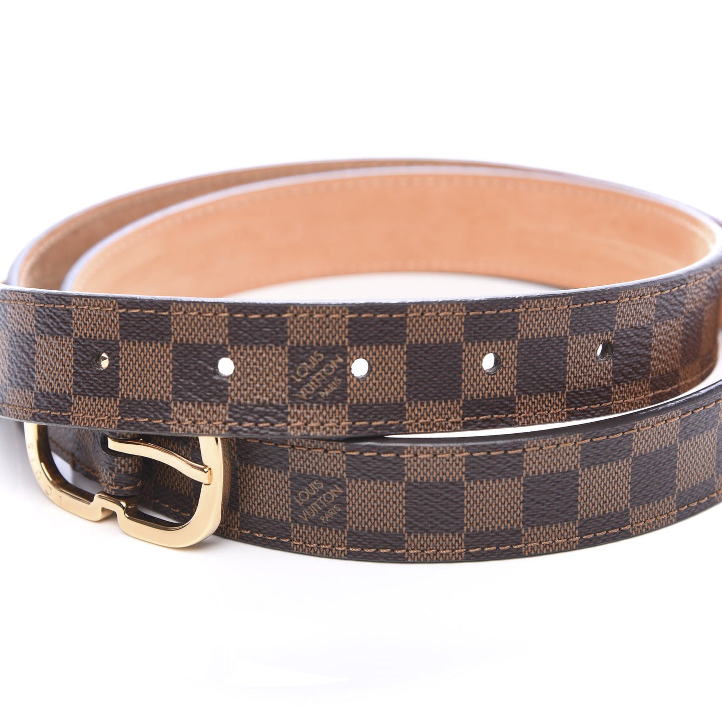 Damier Ebene Mini 25mm Belt 90 36