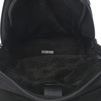 Prada Wool Messenger Satchel Black 5 of 12