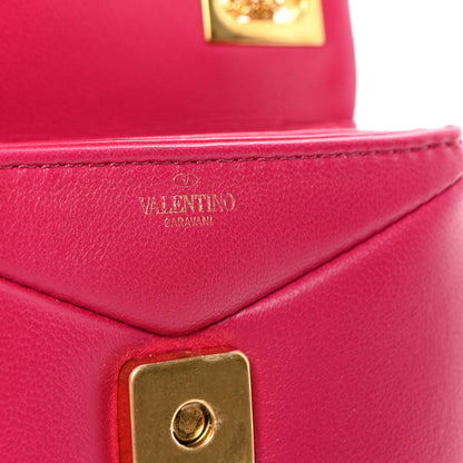 Valentino Garavani Nappa Micro One Stud Chain Bag Blossom 6 of 9