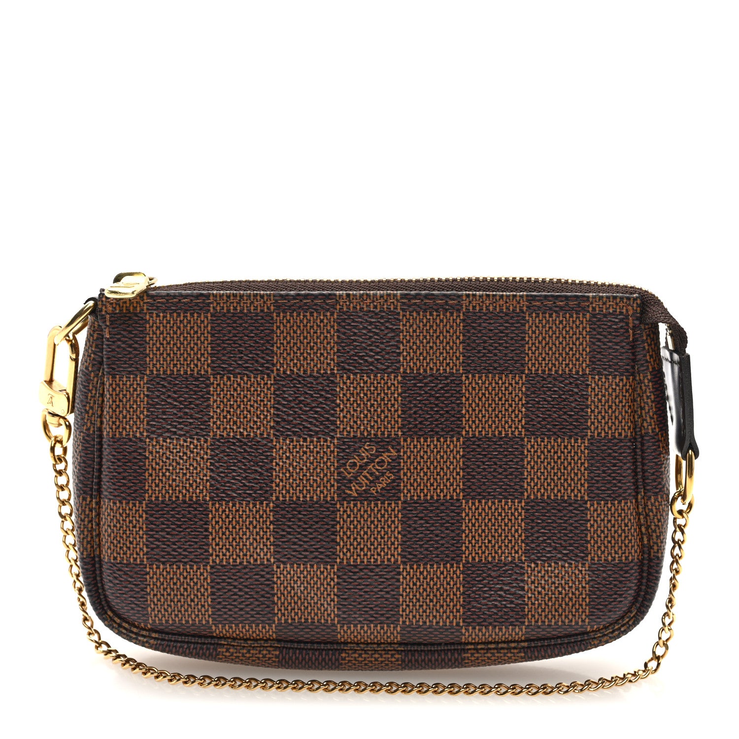 Louis Vuitton Damier Ebene Mini Pochette Accessories 1 of 8