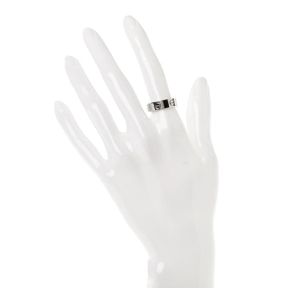Cartier 18K White Gold 5.5mm LOVE Ring 51 5.75 2 of 4