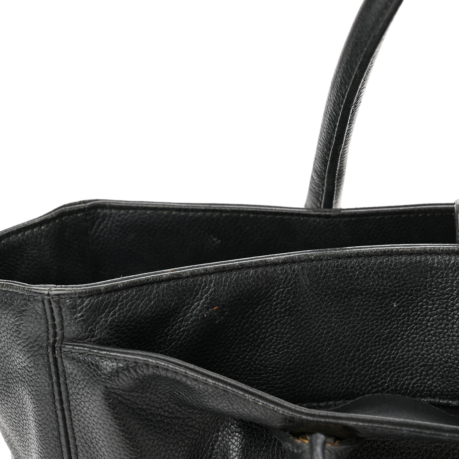 Chanel Calfskin Cerf Executive Shopper Tote Black 11 of 17