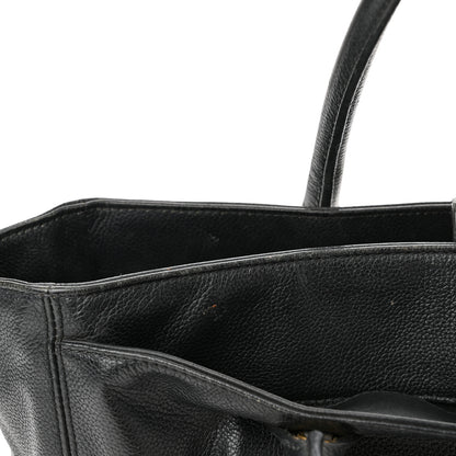 Chanel Calfskin Cerf Executive Shopper Tote Black 11 of 17