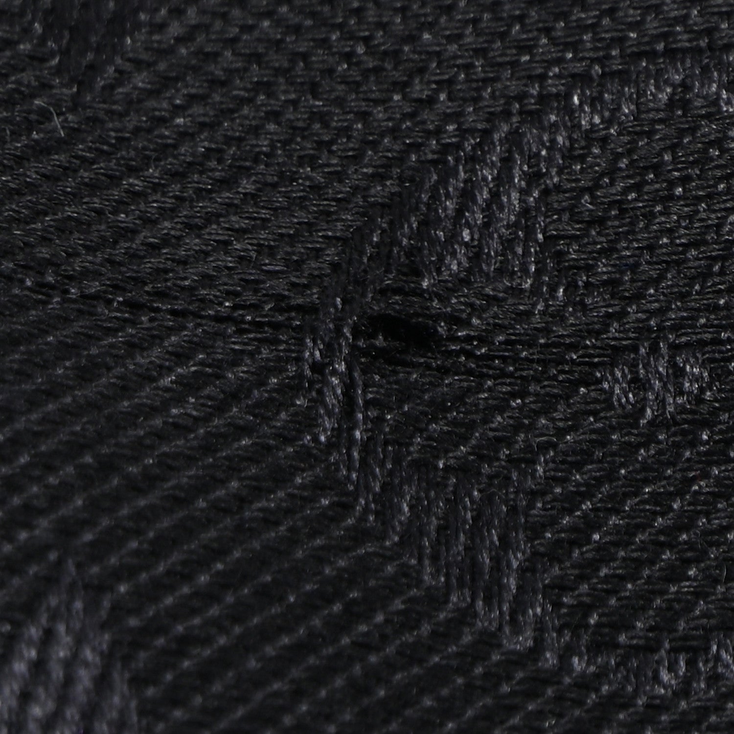 Louis Vuitton Silk Wool Monogram Shawl Black 3 of 4