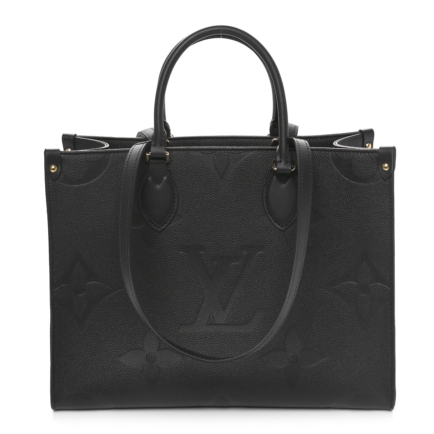 Louis Vuitton Empreinte Monogram Giant Onthego MM Black 1 of 10