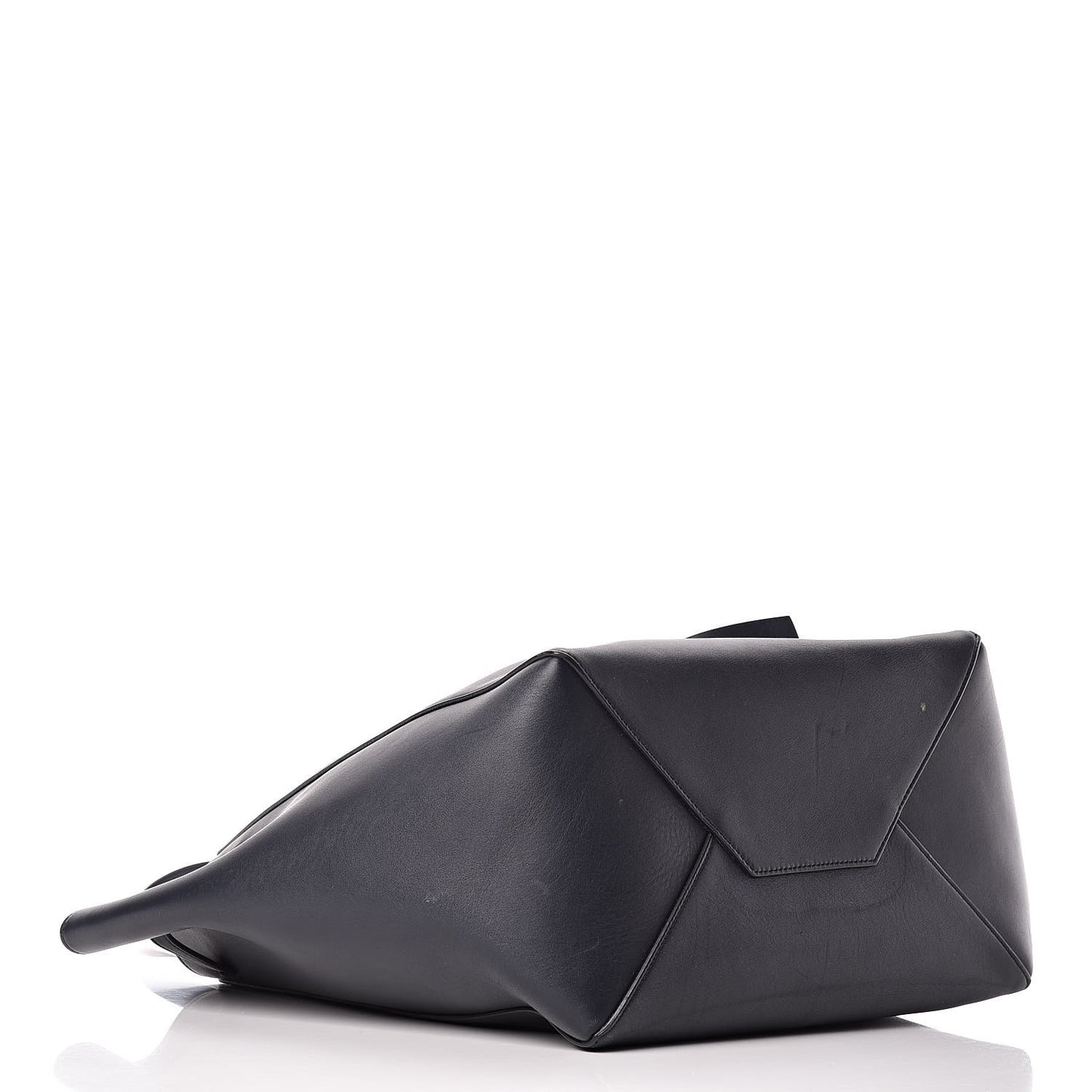 Smooth Calfskin Small Tassel Cabas Phantom Navy Blue