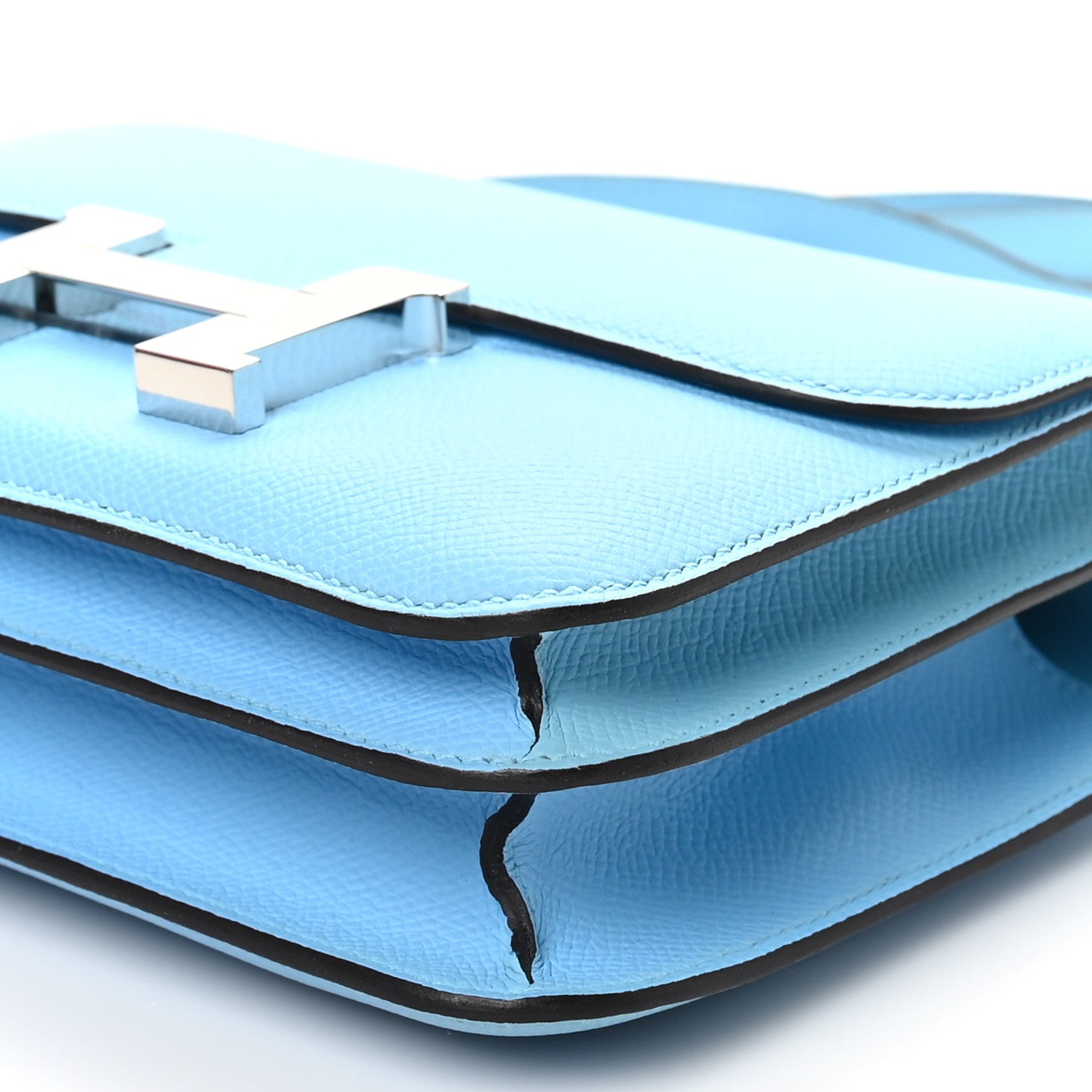 Hermes Epsom Constance 18 Celeste 10 of 10