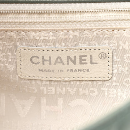 Chanel Lambskin Quilted Lady Graphic Flap Green 6 of 11