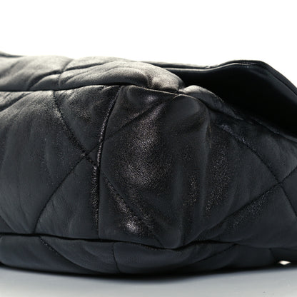 Chanel Lambskin Quilted Large Chanel 19 Flap Black 10 of 10