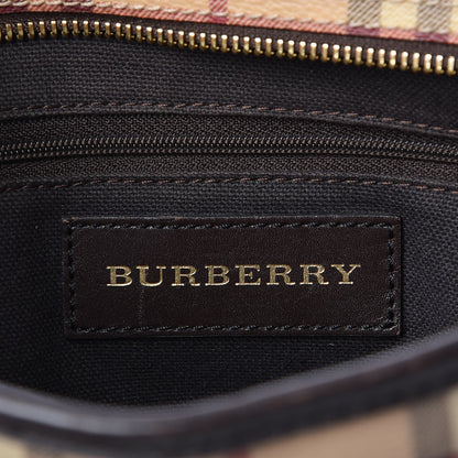 Burberry Haymarket Check Medium Regent Tote Chocolate 8 of 14