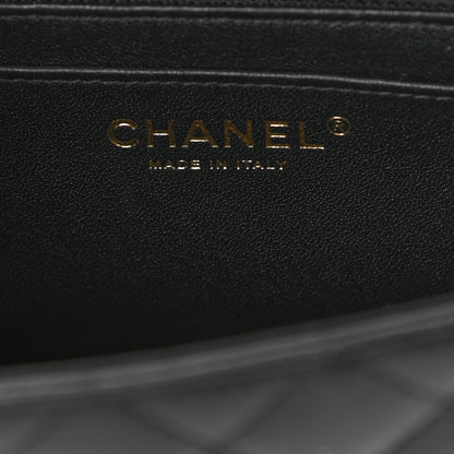 Chanel Lambskin Quilted Mini Rectangular Flap Black 6 of 16
