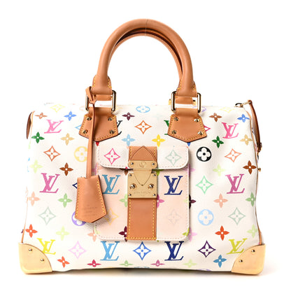 Louis Vuitton Monogram Multicolor Speedy 30 White 1 of 9