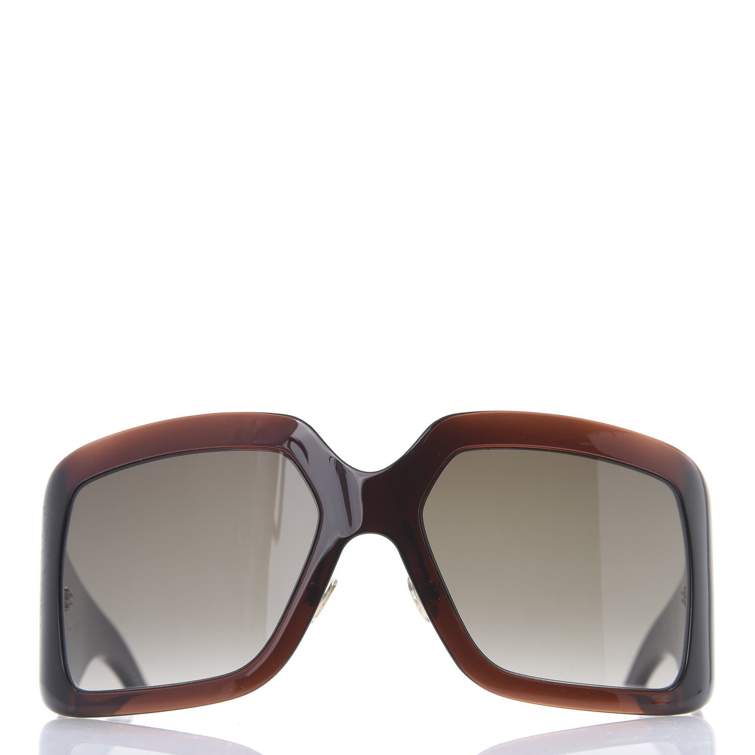 Christian Dior Acetate DiorSo Light 2 Shield Sunglasses Tortoise 2 of 7