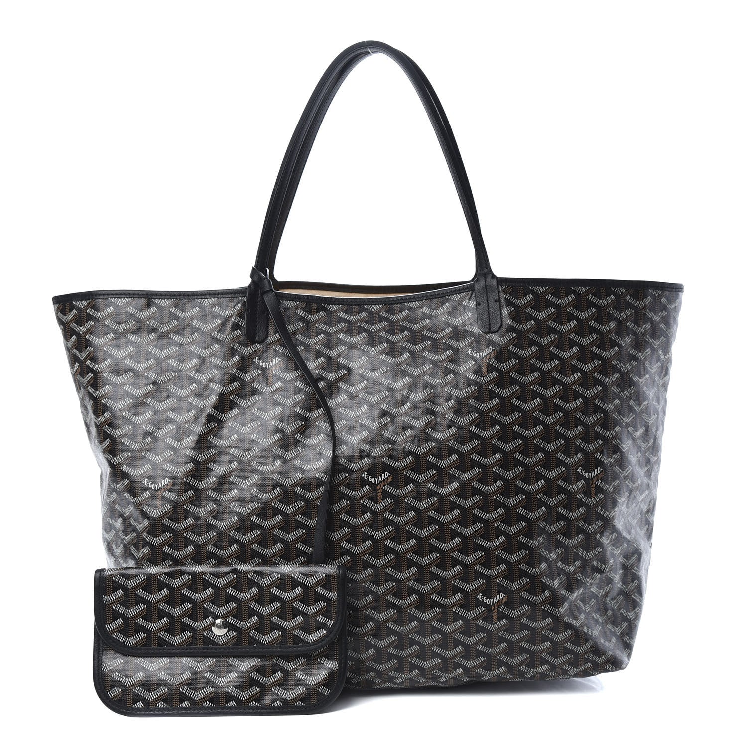 Goyard Goyardine Saint Louis GM Black 1 of 14