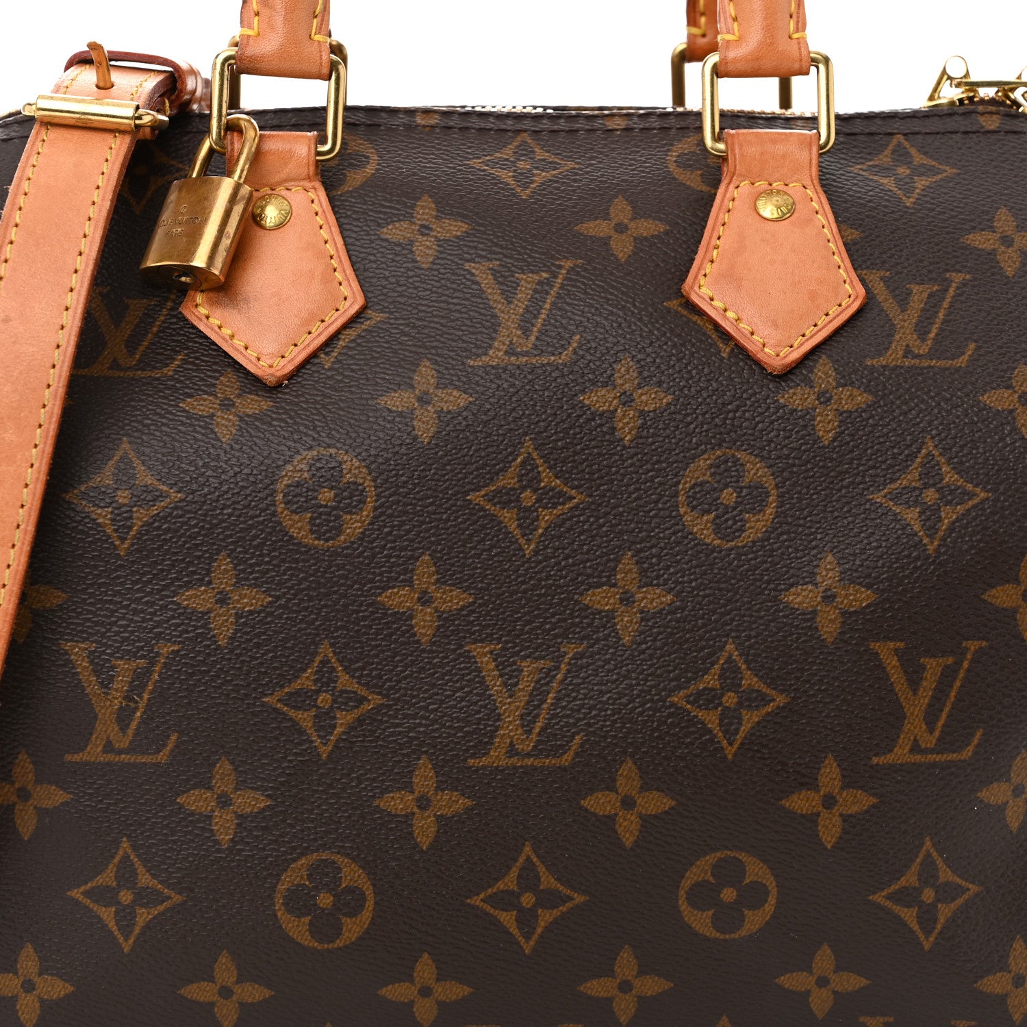 Louis Vuitton Monogram Speedy Bandouliere 25 7 of 11