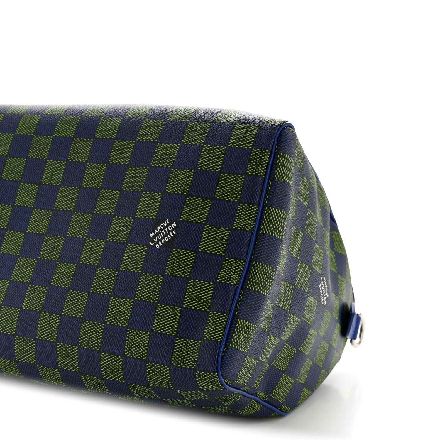 Louis Vuitton Damier Heritage Speedy Bandouliere 40 Blue Green 7 of 7