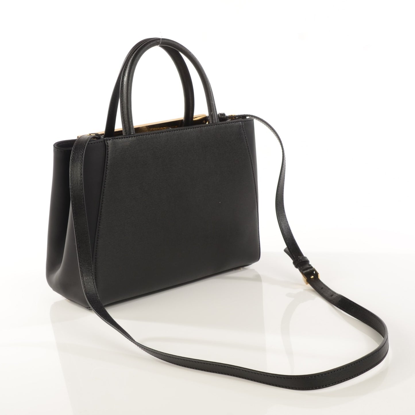 Vitello Elite Petite 2Jours Tote Black