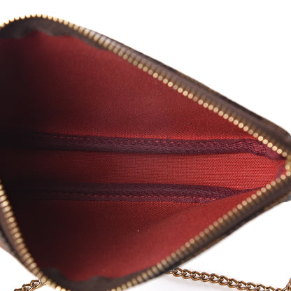 Louis Vuitton Damier Ebene Mini Pochette Accessories 4 of 5