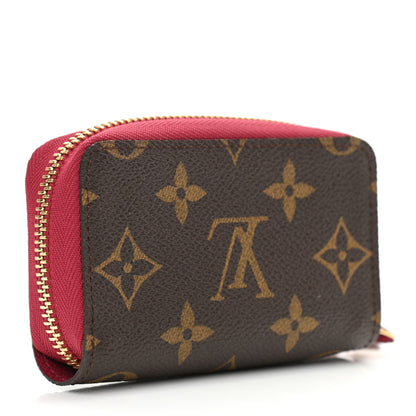 Louis Vuitton Monogram Zippy Multicartes Fuchsia 3 of 9