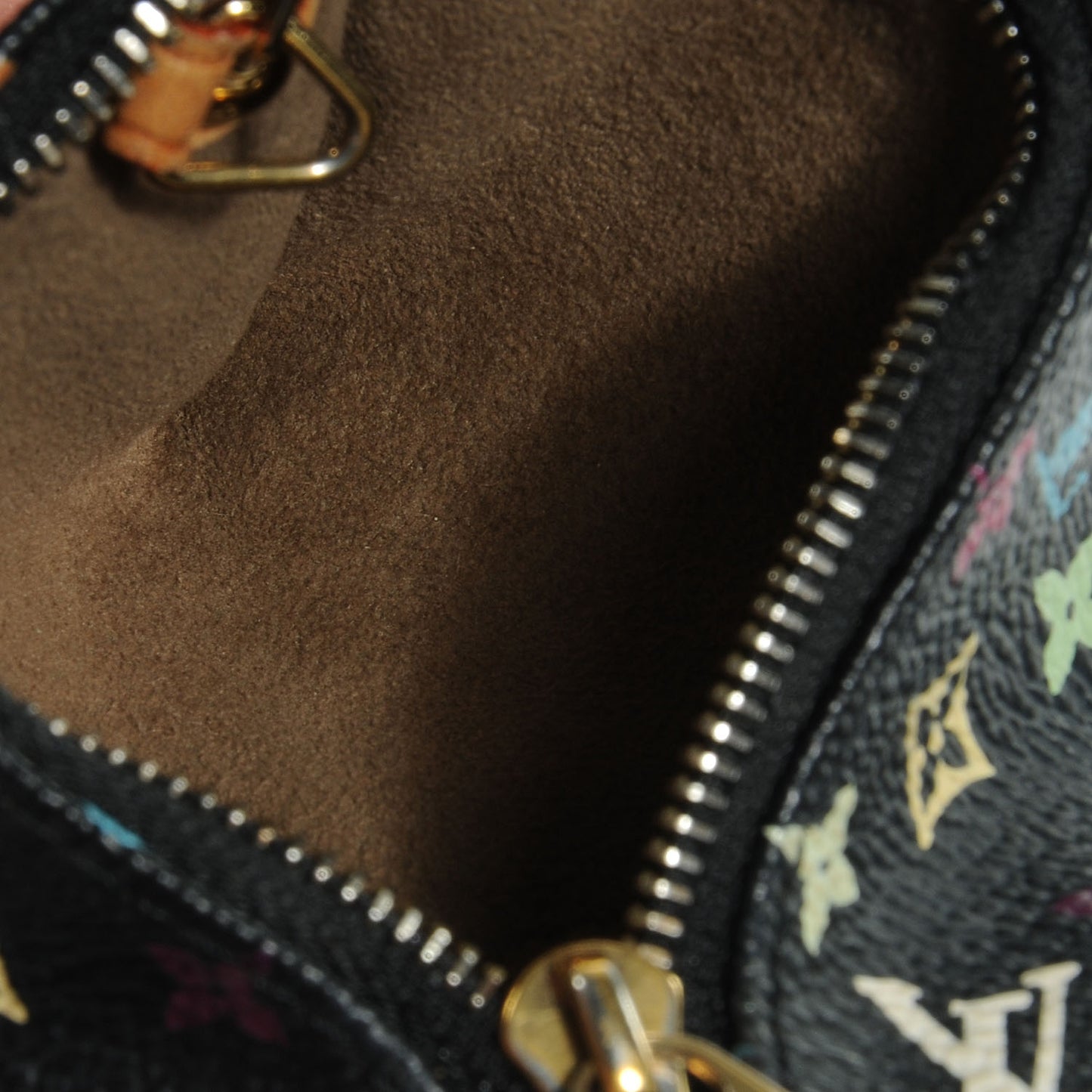 Monogram Multicolor Berlingot Coin Purse Black