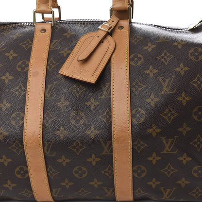 Louis Vuitton Monogram Keepall Bandouliere 45 9 of 9