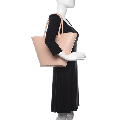 Mansur Gavriel Calfskin Triangle Tote Rosa 2 of 10