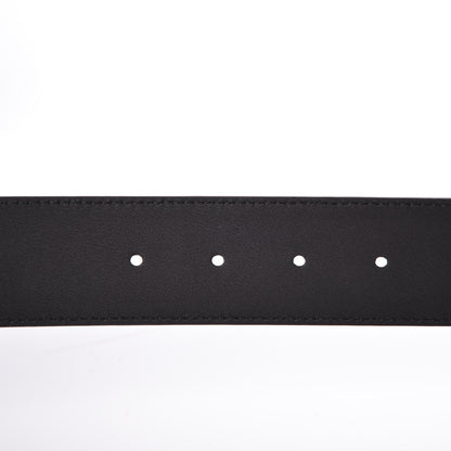 Gucci Textured Calfskin Double G 40mm Belt 90 36 Black 8 of 9