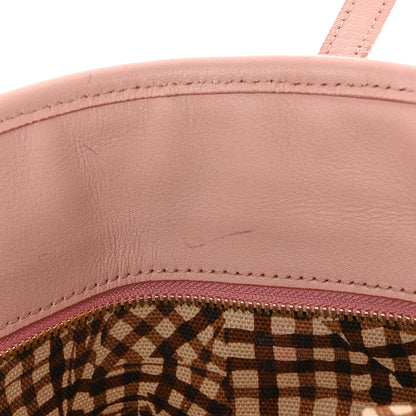 MCM Visetos Medium Project Reversible Shopper Tote Soft Pink 11 of 12