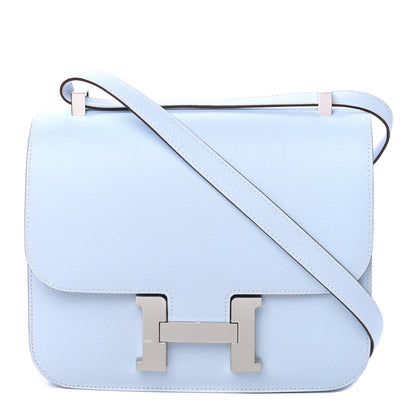 Hermes Epsom Constance 24 Bleu Brume 2 of 4