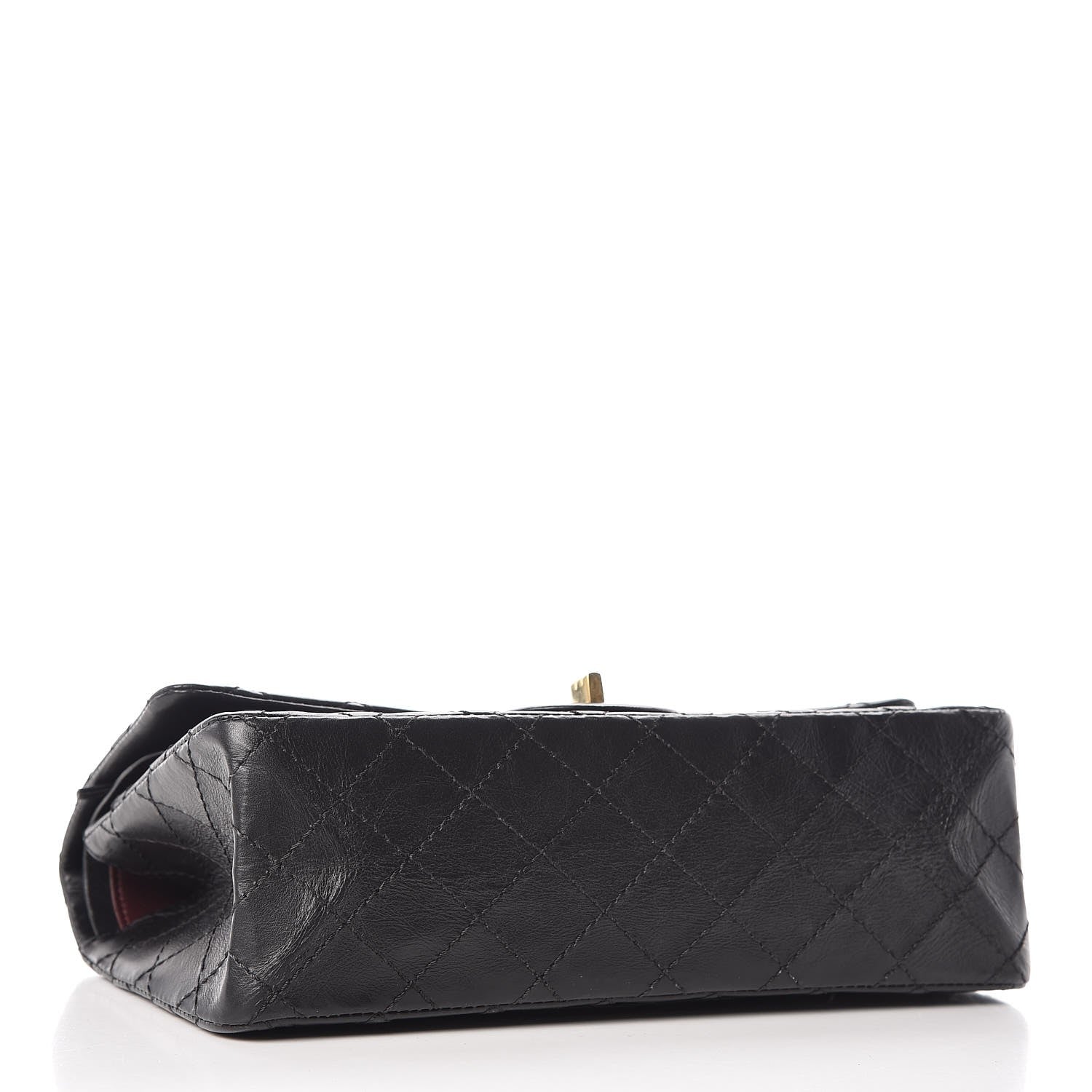 Chanel Aged Calfskin Quilted 2.55 Reissue 225 Flap Black 4 of 7