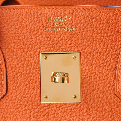 Hermes Togo Birkin 35 Orange 31 of 53