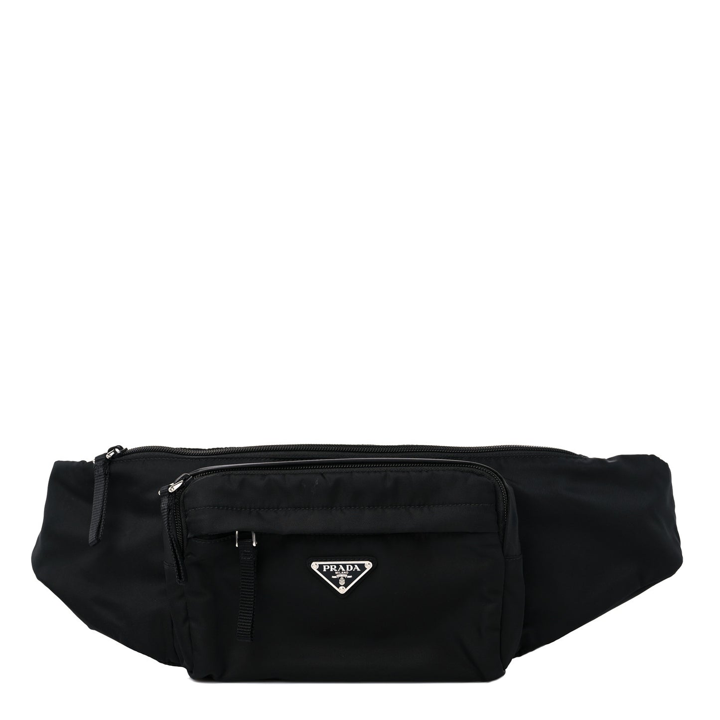 Tessuto Nylon Montagna Belt Bag Black