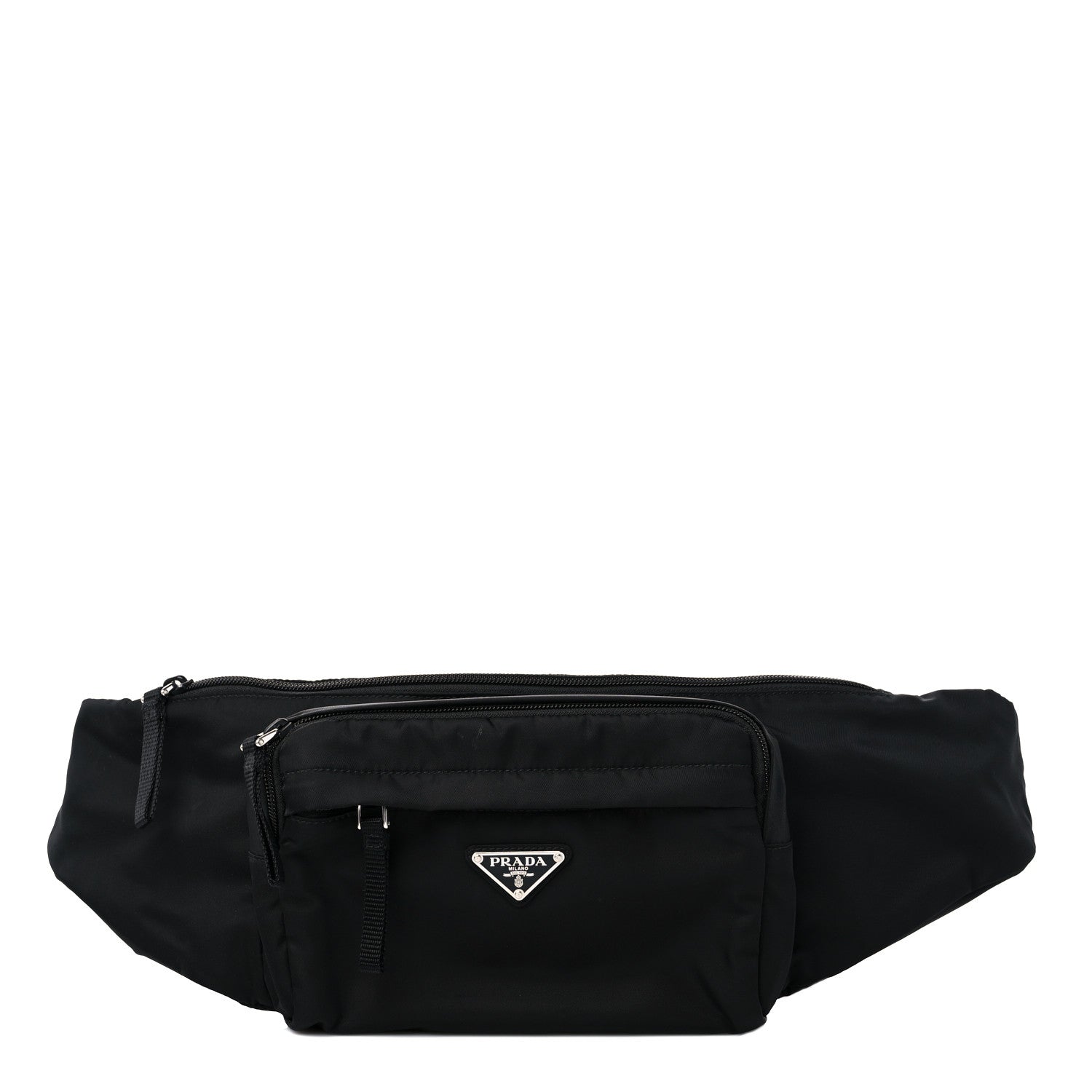 Prada Tessuto Nylon Montagna Belt Bag Black 1 of 10