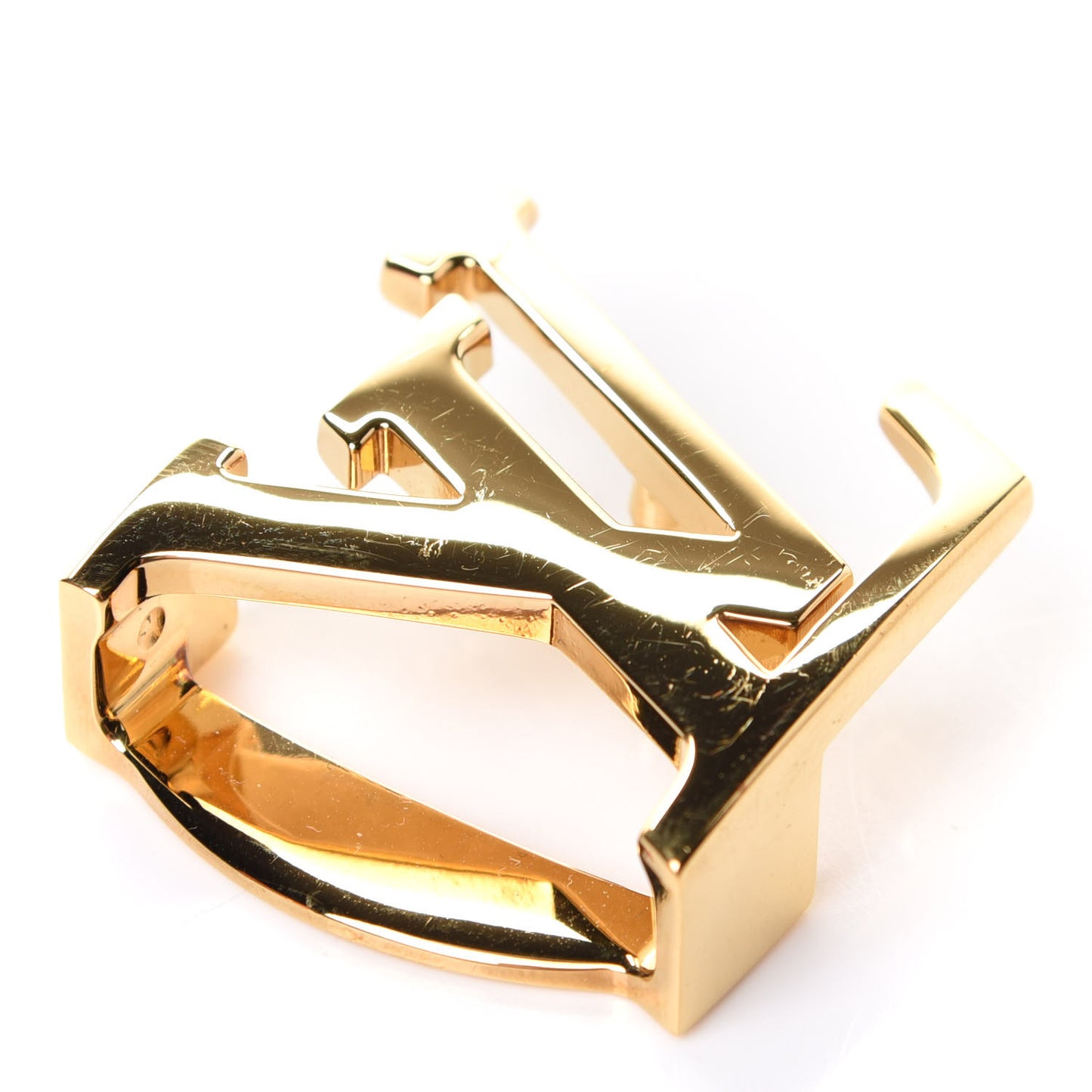 Monogram Calfskin 30mm LV Initiales Reversible Belt 90 36 Creme