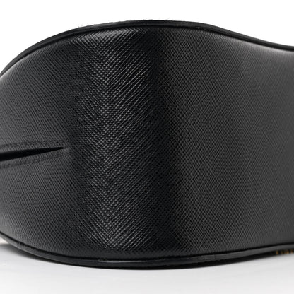 Prada Saffiano Lux Sidonie Top Handle Bag Black 9 of 10