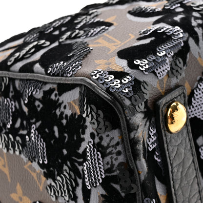 Louis Vuitton Monogram Fleur De Jais Sequins Speedy 30 10 of 11