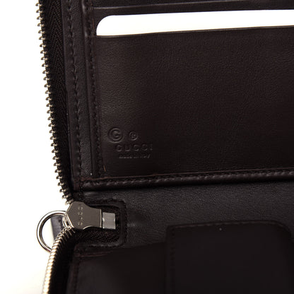 Gucci Microguccissima Large Zip Around Organizer Wallet Testa di Moro 6 of 8