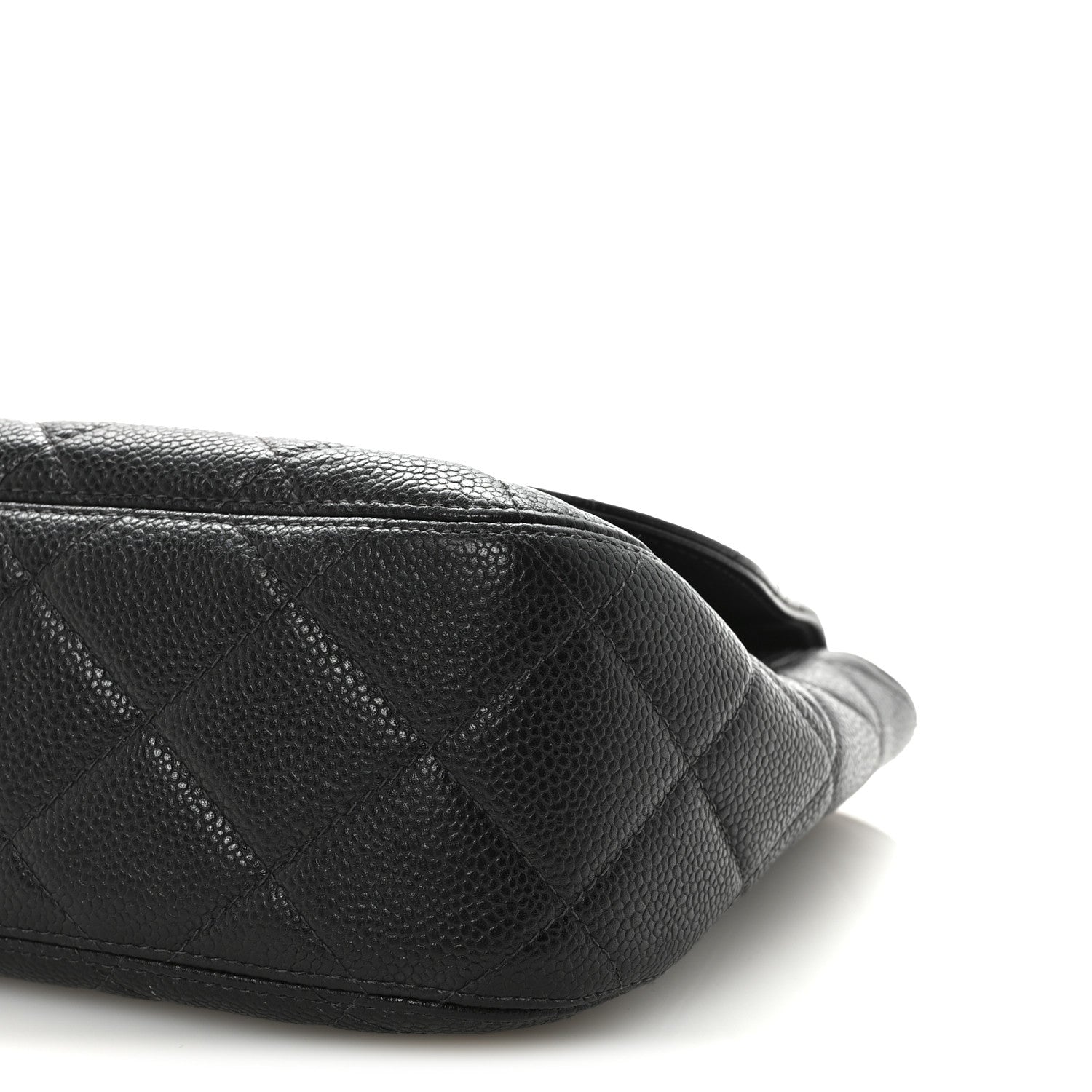 Chanel Caviar Quilted Jumbo Single Flap Black 11 of 11