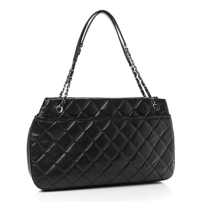 Chanel Caviar Quilted Timeless CC Soft Tote Black 2 of 8