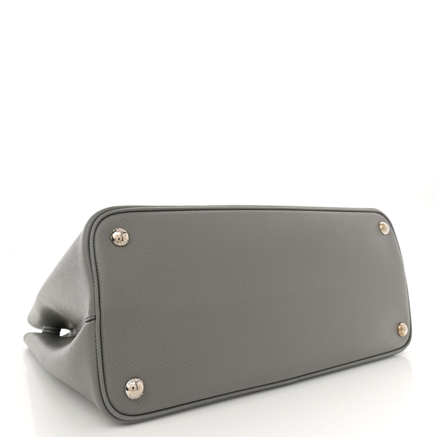 Saffiano Cuir Small Double Bag Marmo