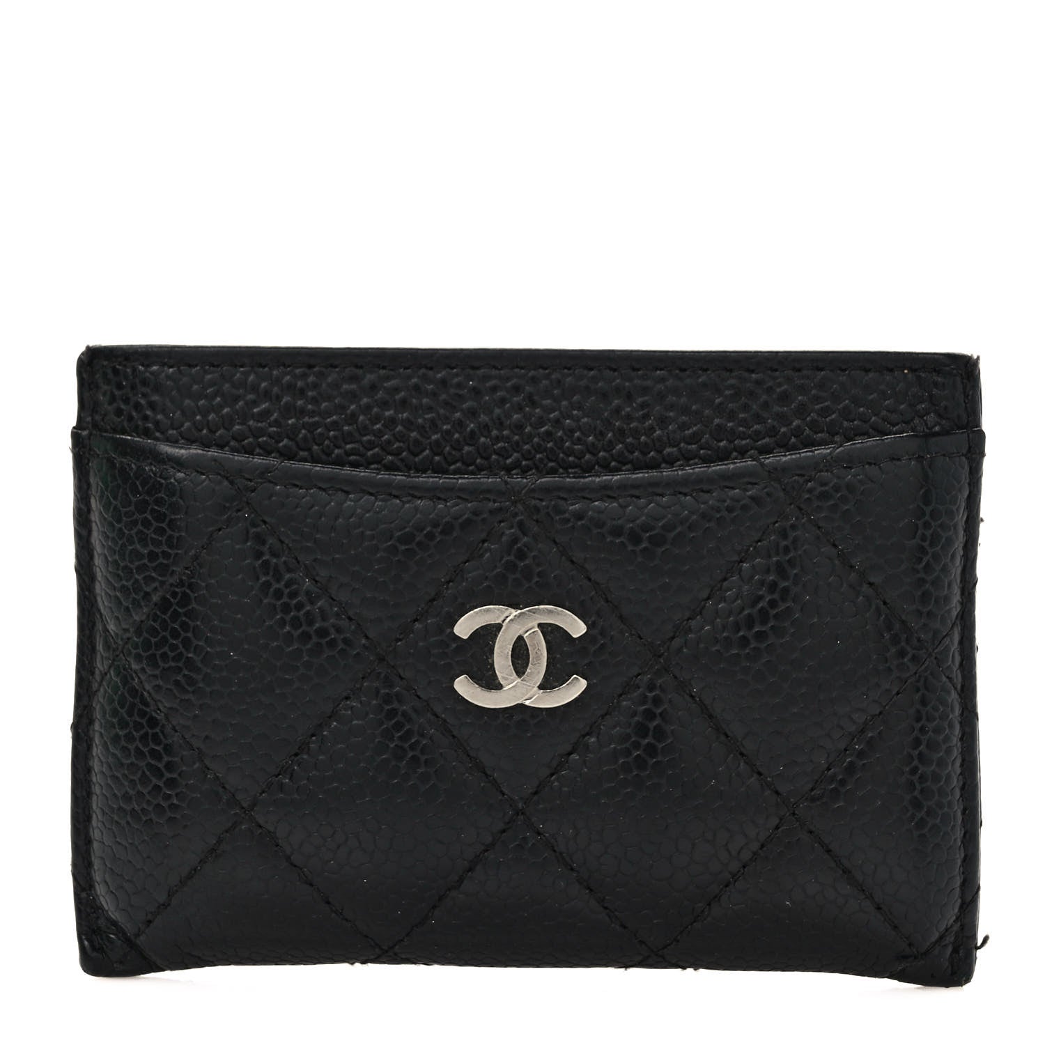 Chanel Caviar Quilted Card Holder Black 1 of 8