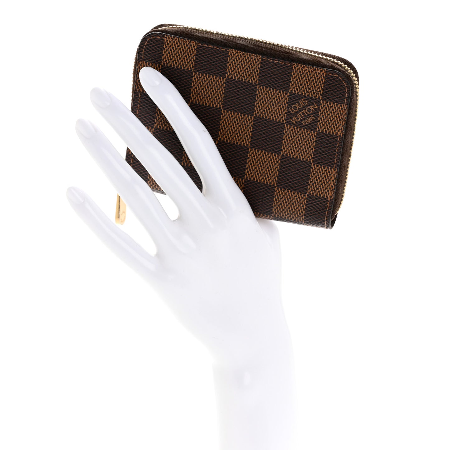 Damier Ebene Zippy Coin Purse