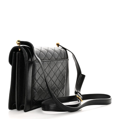 Saint Laurent Lambskin Quilted Mini Gaby Satchel Black 3 of 15